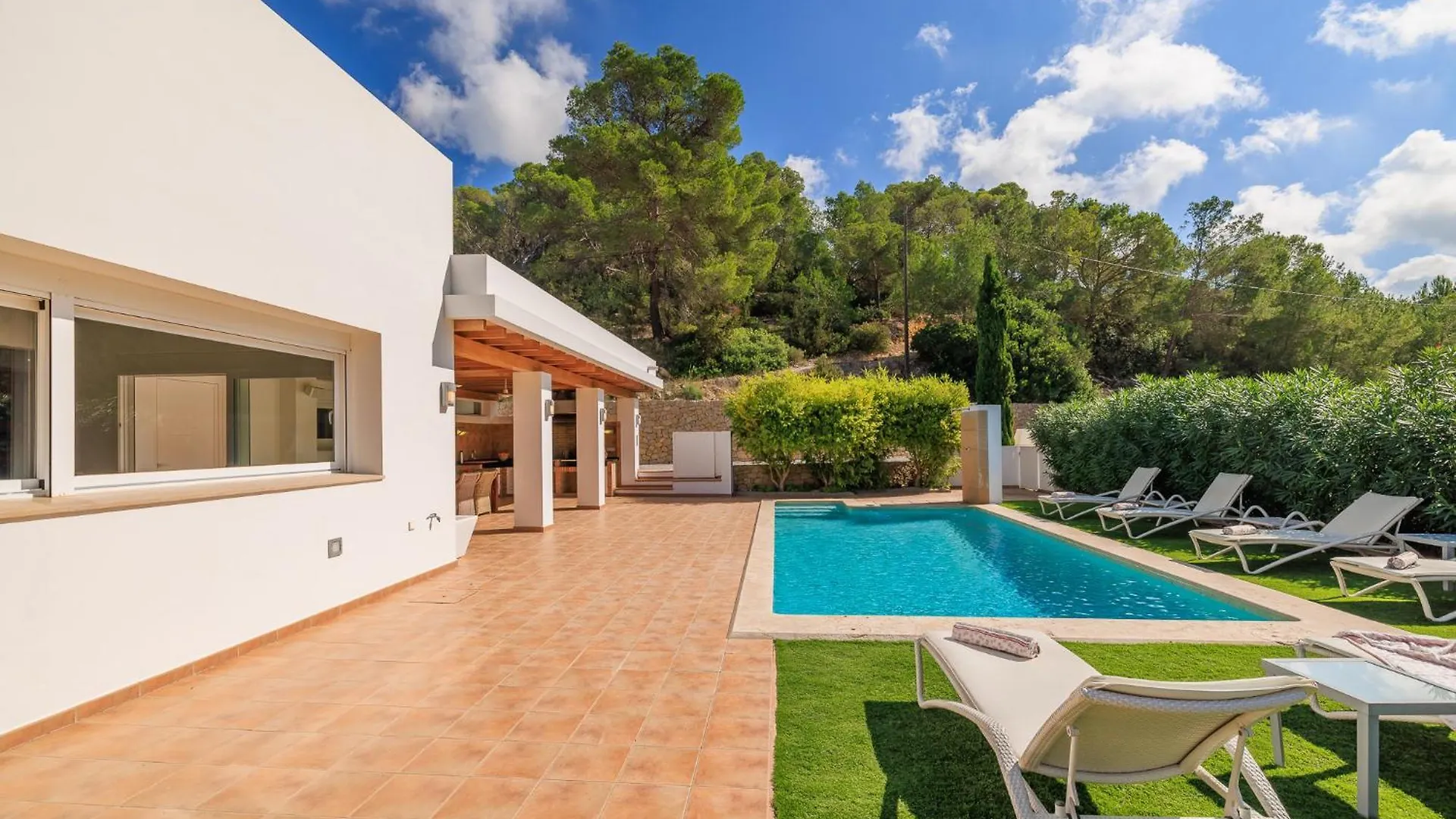 Can Parras Casa Con Piscina Y Barbacoa Cerca De La Playa San José
