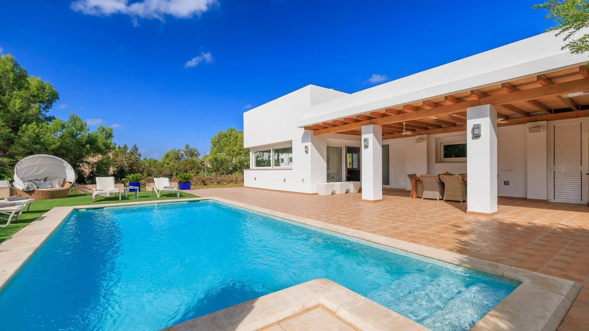 別荘 Can Parras Casa Con Piscina Y Barbacoa Cerca De La Playa San José